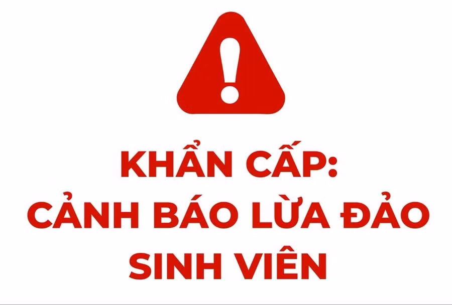 Học viện Hàng không Việt Nam phát cảnh báo lừa đảo sinh viên. 