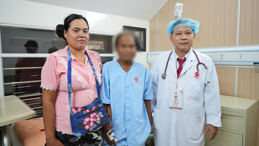 Sức khỏe bệnh nhân ổn định, đáp ứng tốt. (Ảnh: BVCC)