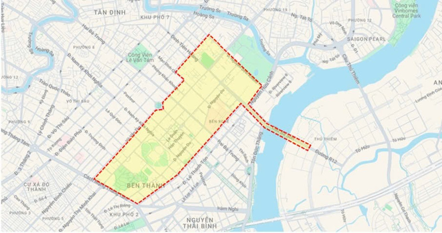 Khu vực hạn chế lưu thông vào khu vực diễu binh, diễu hành ngày 30/4/2025. 