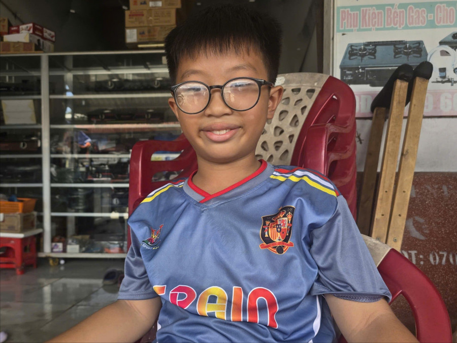 Em Nguyễn Đa Phúc nôn nao chờ ngày khai giảng để gặp lại thầy cô, bạn bè. z6976732719278-97cefb5c9b8b34b072a7e3e920468b7b-7002.jpg