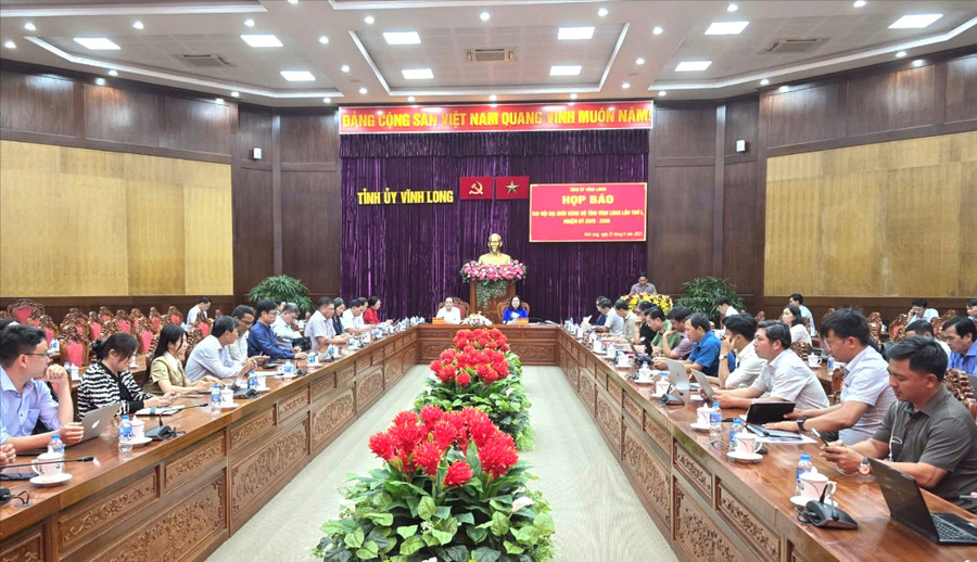 Đại hội Đảng bộ tỉnh Vĩnh Long lần thứ I, nhiệm kỳ 2025 - 2030 sẽ có 500 đại biểu tham dự.