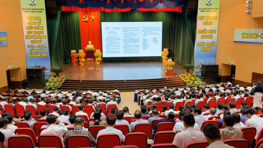 Hội nghị công bố điều chỉnh Quy hoạch tỉnh thời kỳ 2021 - 2030, tầm nhìn đến năm 2050.