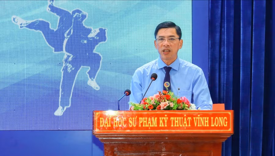 PGS.TS Nguyễn Thanh Tùng, người "thuyền trưởng" âm thầm của Trường ĐH Sư phạm Kỹ thuật Vĩnh Long.