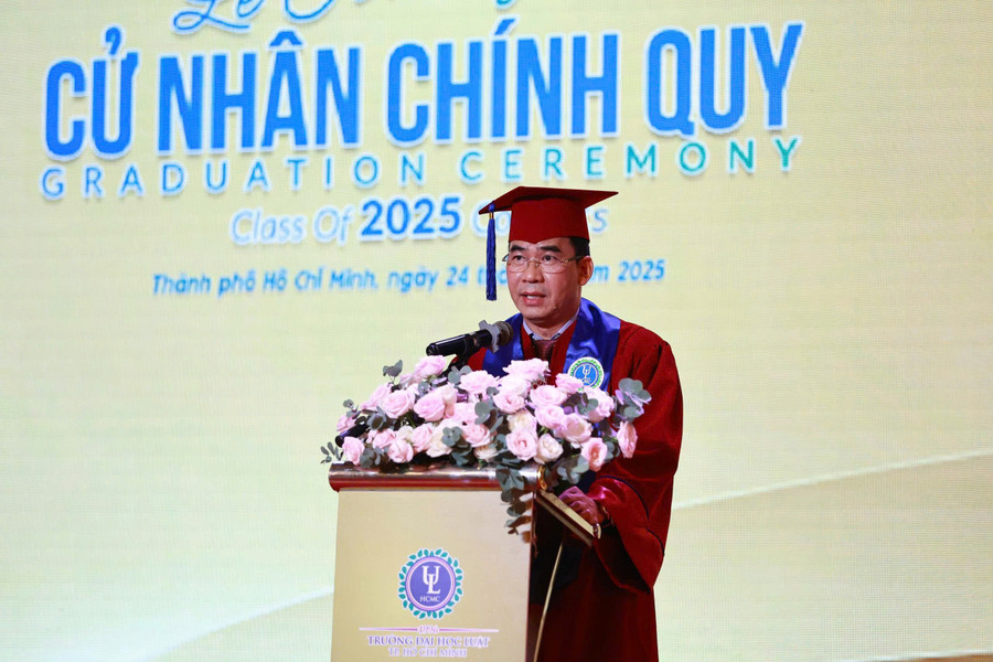 TS Lê Trường Sơn - Hiệu trưởng Trường Đại học Luật TPHCM. Ảnh: HCMULAW. ts-son.jpg