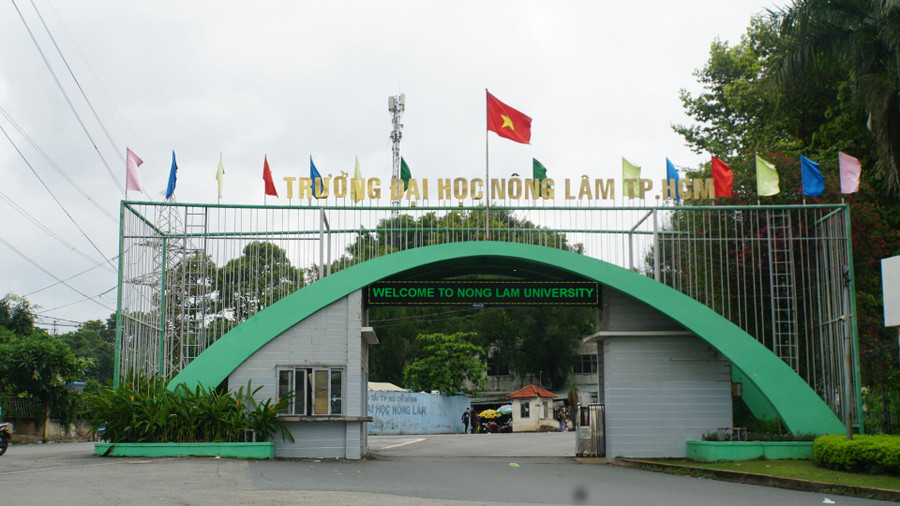 Trường Đại học Nông Lâm TPHCM. (Ảnh: Mạnh Tùng)