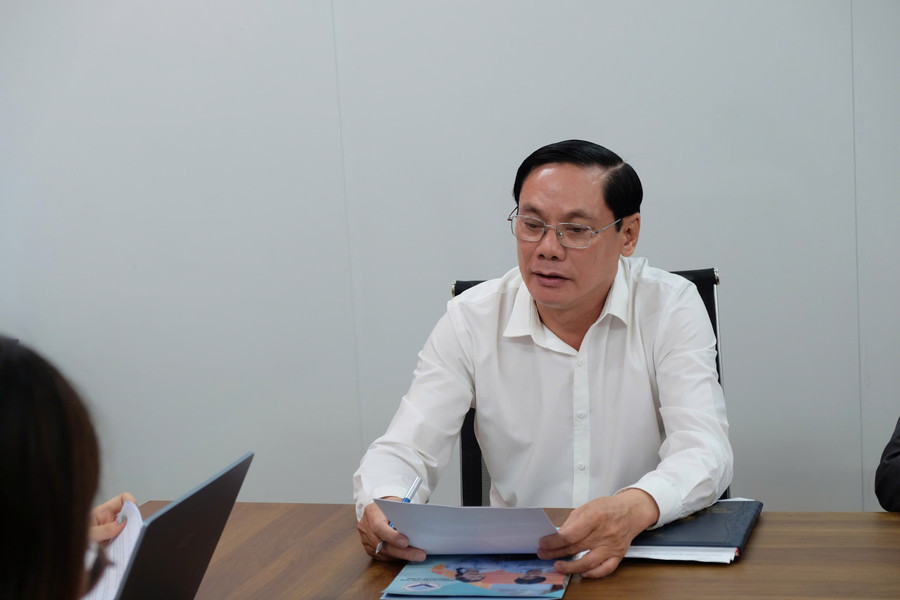 ThS Nguyễn Duy Tiến, Trưởng phòng Tuyển sinh - Truyền thông, Trường Cao đẳng Công nghệ TPHCM. thay-duy-tien.jpg