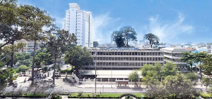 Cơ sở chính Trường Đại học Y Dược TPHCM. 