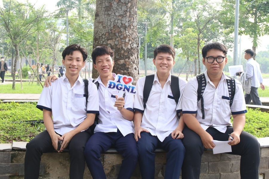 Tính đến nay, hơn 110 cơ sở giáo dục đại học và cao đẳng đã đăng ký sử dụng kết quả kỳ thi đánh giá năng lực do Đại học Quốc gia TPHCM tổ chức để tuyển sinh. dgnl3.jpg
