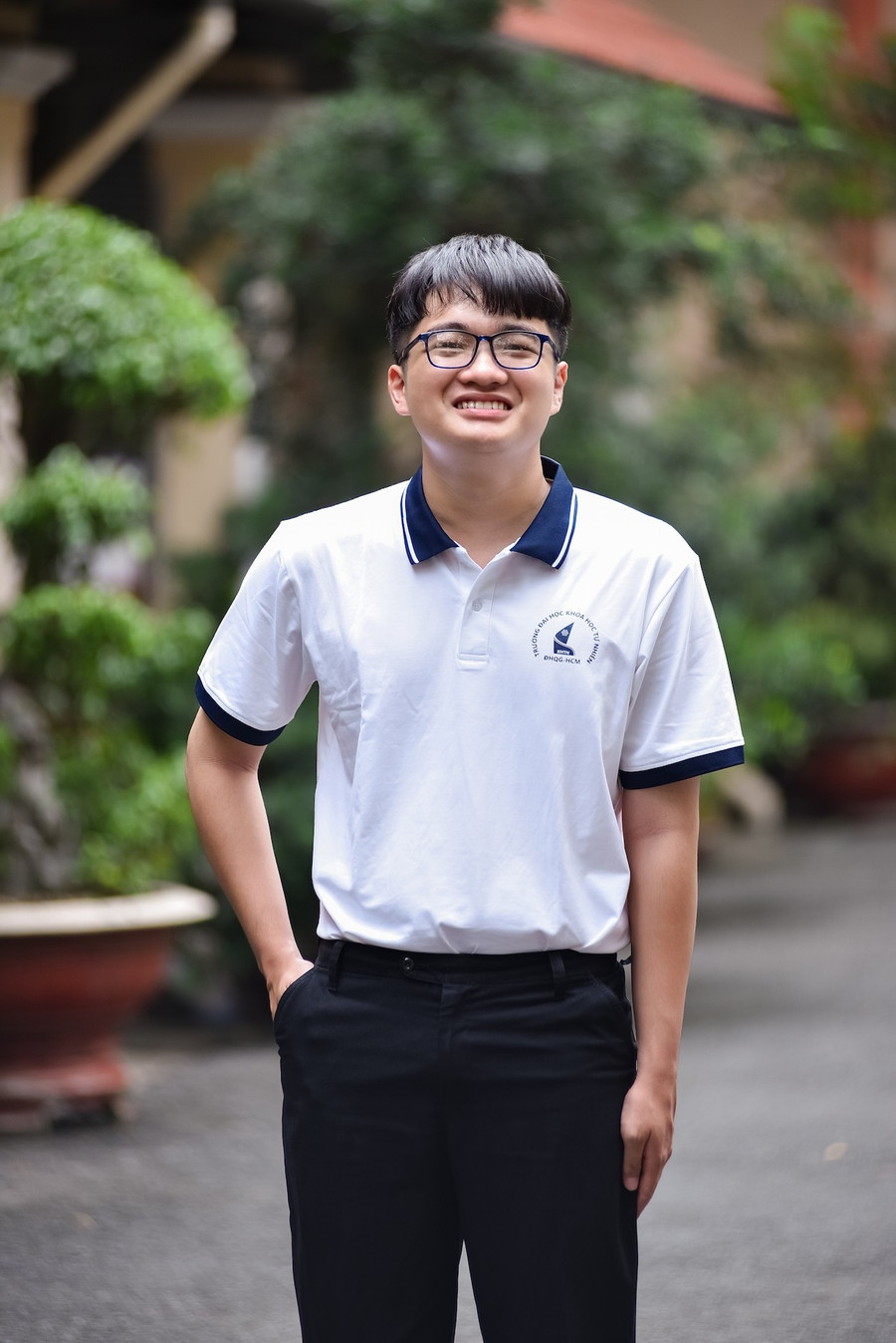 Thủ khoa Trần Như Khải. Ảnh: HCMUS nhu-khai.jpg