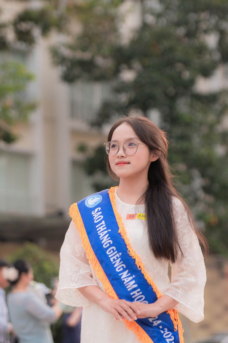 Nguyễn Thị Ngọc Hân, Phó Chủ tịch Hội Sinh viên Trường Cao đẳng Kỹ thuật Cao Thắng. Ảnh: NVCC.