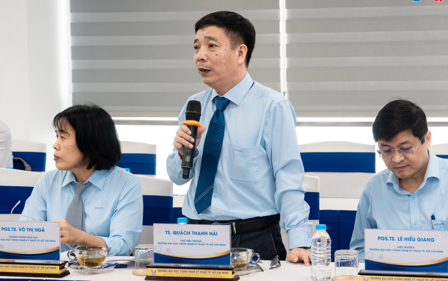 TS Quách Thanh Hải, Phó Hiệu trưởng Trường Đại học Công nghệ Kỹ thuật TPHCM thông tin về phương án tuyển sinh dự kiến của trường trong năm 2026.