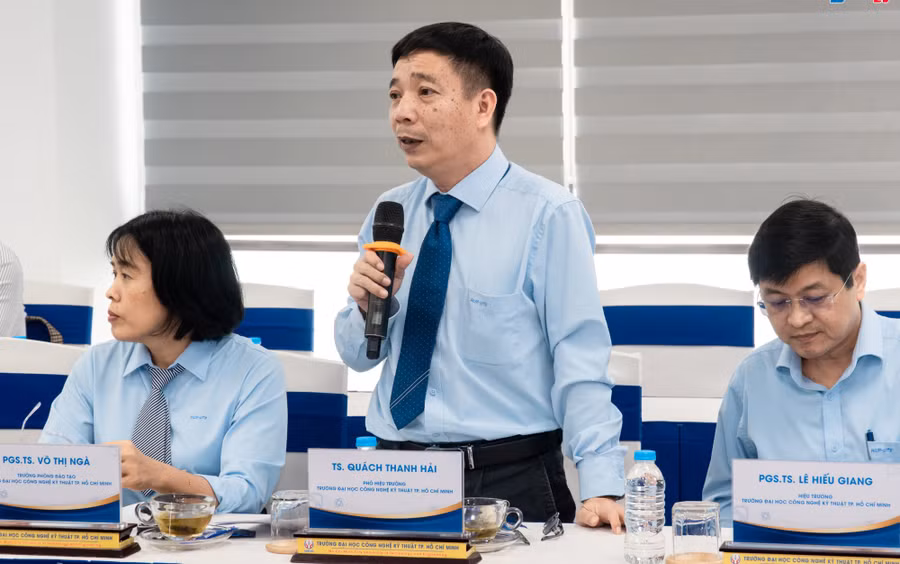 TS Quách Thanh Hải, Phó Hiệu trưởng Trường Đại học Công nghệ Kỹ thuật TPHCM thông tin về phương án tuyển sinh dự kiến của trường trong năm 2026.