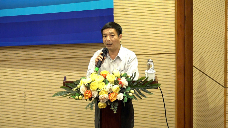 TS Quách Thanh Hải - Phó Hiệu trưởng Trường Đại học Sư phạm Kỹ thuật TPHCM phát biểu ý kiến. ts-quach-thanh-hai.jpg