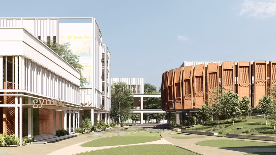 Phối cảnh dự án UEH Nexus Campus Nha Trang (Khánh Hòa). Ảnh: UEH