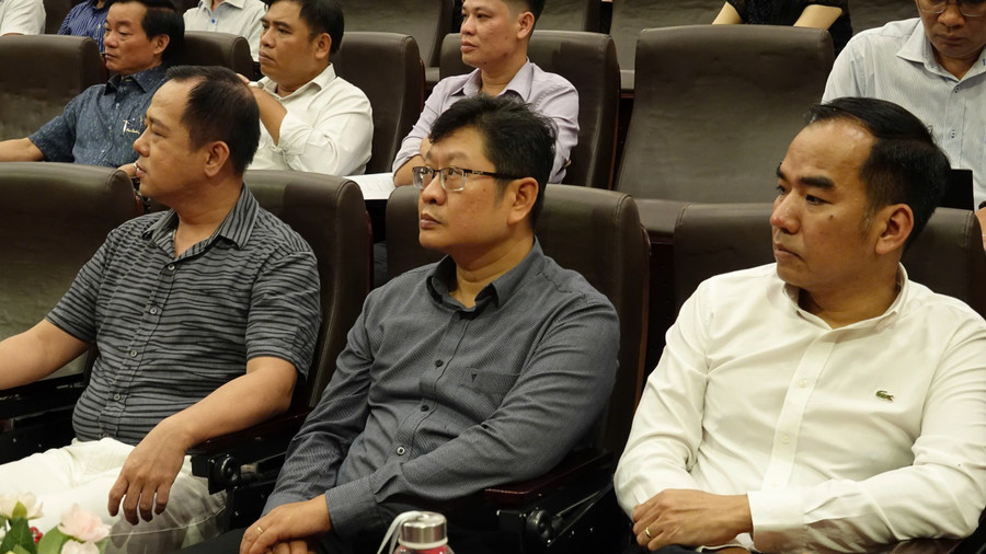Các đại biểu tham dự hội thảo. Ảnh: Q.H z6607434470542-786e64907f937ac149d36fed55bfda40.jpg