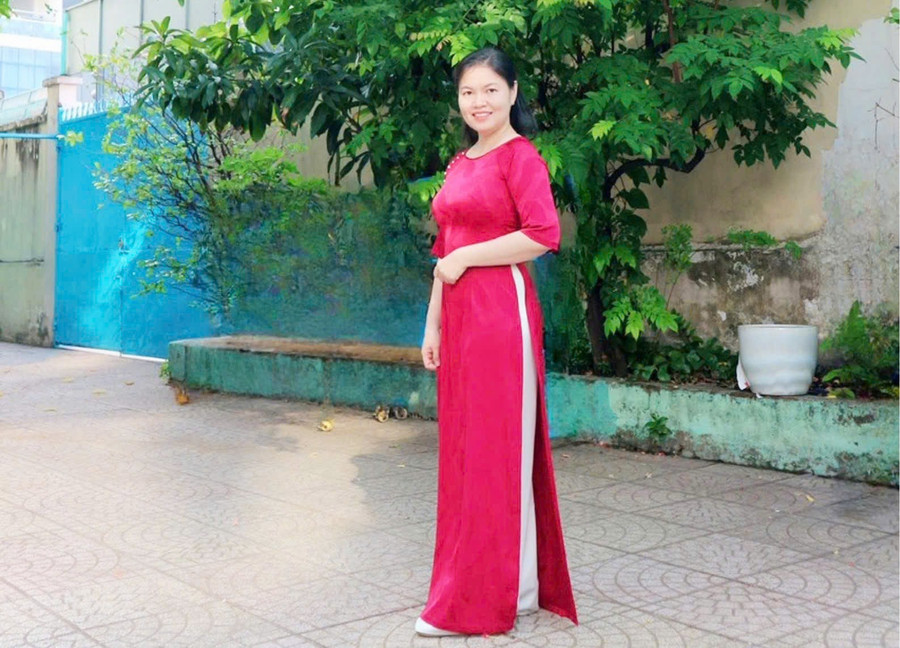 Cô Đỗ Thị Thiên Hương. Ảnh: NVCC