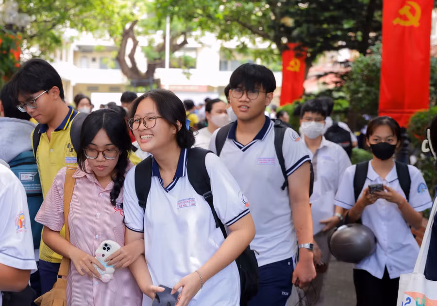 Thí sinh dự thi đánh giá năng lực do Đại học Quốc gia TPHCM tổ chức năm 2026. Ảnh: NTCC.