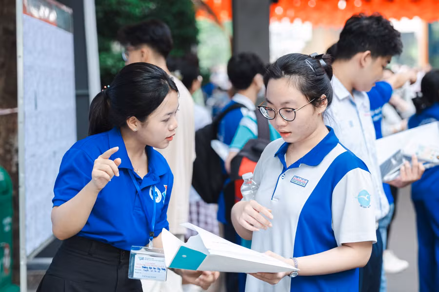 Thí sinh dự thi đánh giá năng lực Đại học Quốc gia TPHCM năm 2025. Ảnh minh họa: V. Vũ