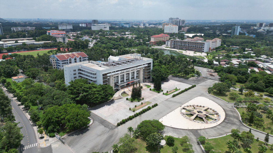 Khu đô thị Đại học Quốc gia TPHCM. Ảnh: VNUHCM