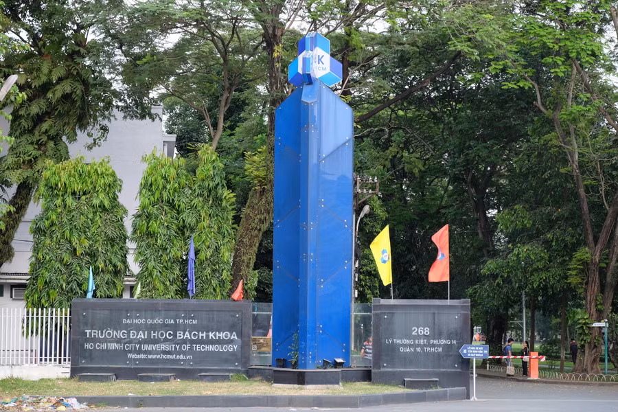 Trường Đại học Bách khoa - Đại học Quốc gia TPHCM. (Ảnh: Mạnh Tùng)