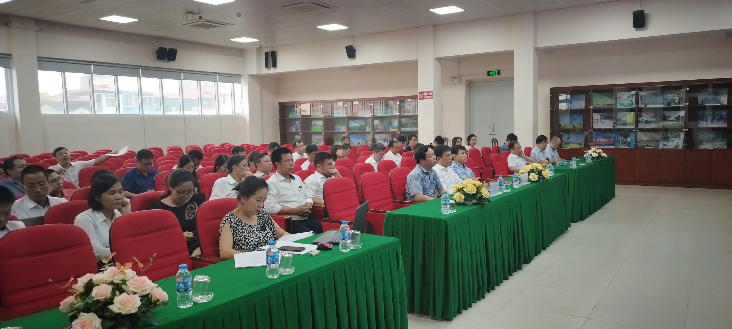 Quang cảnh tại điểm cầu Trường Đại học Điện lực.