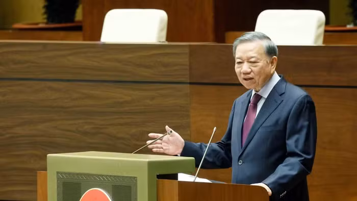 Tổng Bí thư, Chủ tịch nước Tô Lâm nhấn mạnh 5 định hướng lớn của ngoại giao Việt Nam trong giai đoạn mới. Ảnh: TTXVN.
