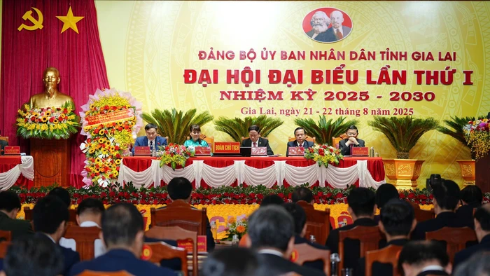 Đại hội đại biểu Đảng bộ UBND tỉnh Gia Lai lần thứ I, nhiệm kỳ 2025 - 2030.