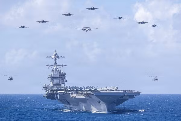 Tàu sân bay hạt nhân Gerald R. Ford của Mỹ rời chiến dịch chống Iran