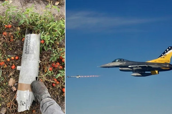 F-16 đánh chặn UAV Geran-2, phá hủy nhà dân ở Ba Lan