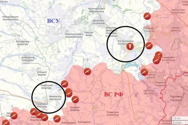 Bẫy rập ở Donetsk
