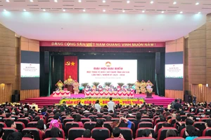 Quang cảnh Đại hội đại biểu Mặt trận Tổ quốc Việt Nam tỉnh Lào Cai lần thứ I, nhiệm kỳ 2025 - 2030.