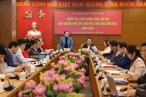 Quang cảnh buổi làm việc.