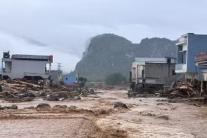 Tỉnh Lai Châu đã công bố tình huống khẩn cấp về thiên tai tại xã Mường Than.