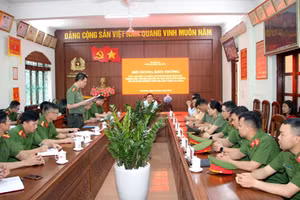 Công an tỉnh Lai Châu tổ chức biểu dương, khen thưởng lực lượng phá chuyên án 425L.