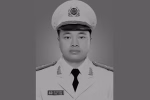 Đại úy Hà Văn Minh hy sinh khi thực hiện nhiệm vụ.