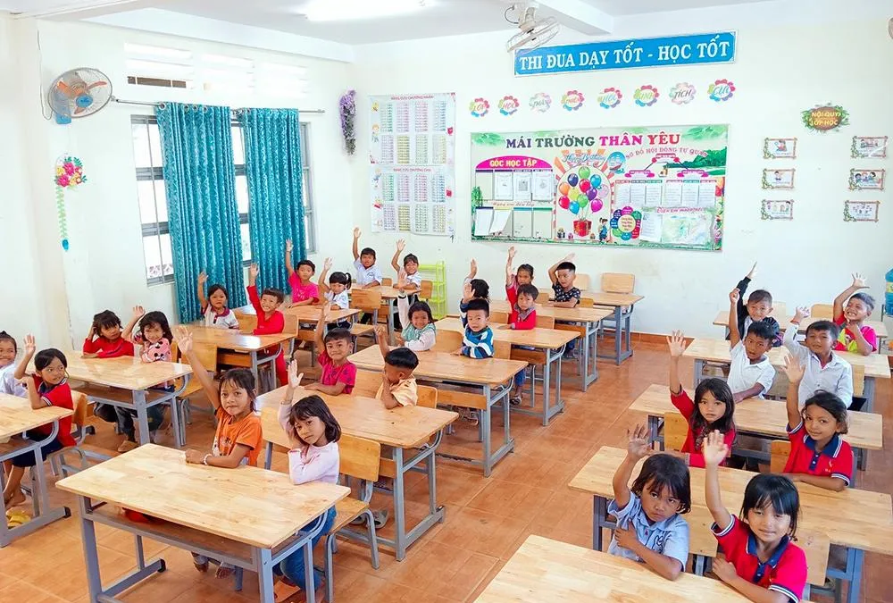 110 trường tiểu học ở Lâm Đồng dạy tiếng Việt cho trẻ DTTS trước khi vào lớp 1