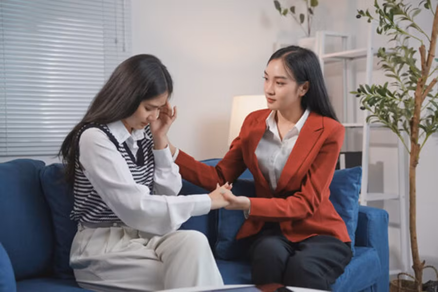 Cảm xúc phải được bộc lộ và chúng nên được giải tỏa mà không làm tổn thương bản thân hoặc người khác. (Ảnh: ITN).