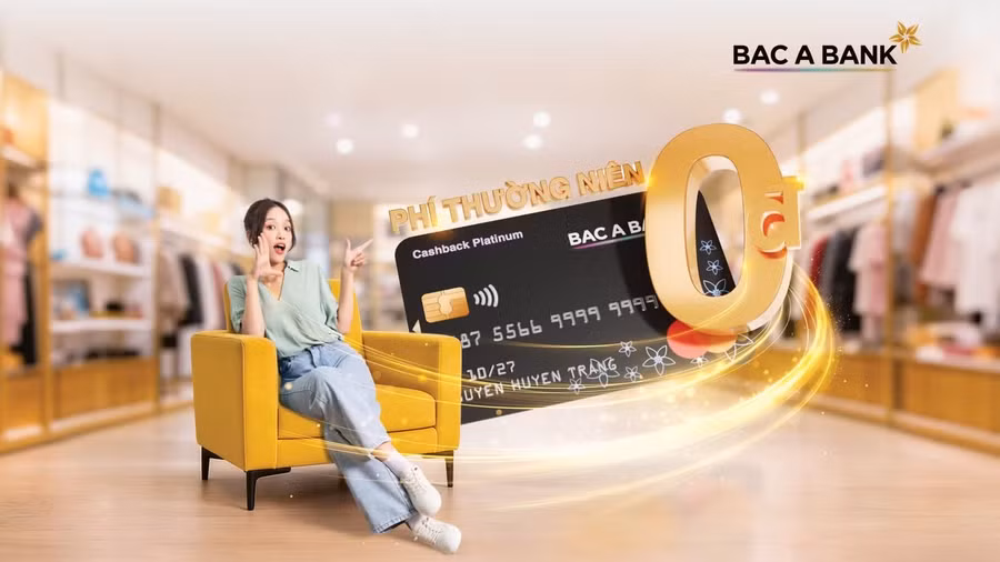 Mở thêm thẻ, thêm ưu đãi cho chủ thẻ tín dụng BAC A BANK Mastercard