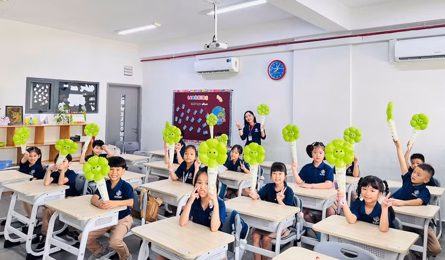 UKA Bình Thạnh hướng đến mục tiêu đào tạo thế hệ học sinh ưu tú và toàn diện về tri thức lẫn kỹ năng. Ảnh: UKA Bình Thạnh