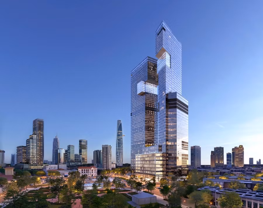 Tọa lạc tại "tọa độ gốc" của TPHCM, One Central Saigon hiện diện như một giao điểm, nơi quá khứ được trân trọng, hiện tại được lắng nghe và tương lai được cảm tác bằng những góc nhìn mới. (Nguồn: Masterise Group)