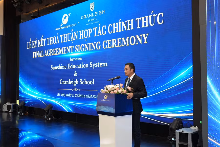 Trường Cranleigh (Vương quốc Anh) chính thức gia nhập thị trường Việt Nam thông qua hợp tác chiến lược với Sunshine Group ảnh 1