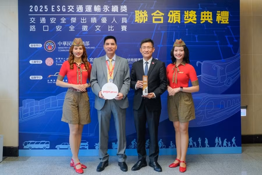 Vietjet là doanh nghiệp nước ngoài duy nhất được vinh danh tại sự kiện.