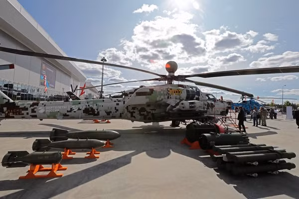 Trực thăng Mi-28 cực kỳ đáng sợ nhờ tên lửa chống tăng siêu âm tầm xa mới