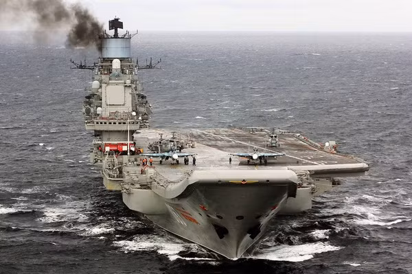 Báo Mỹ: Loại biên tàu sân bay Đô đốc Kuznetsov là điều đúng đắn