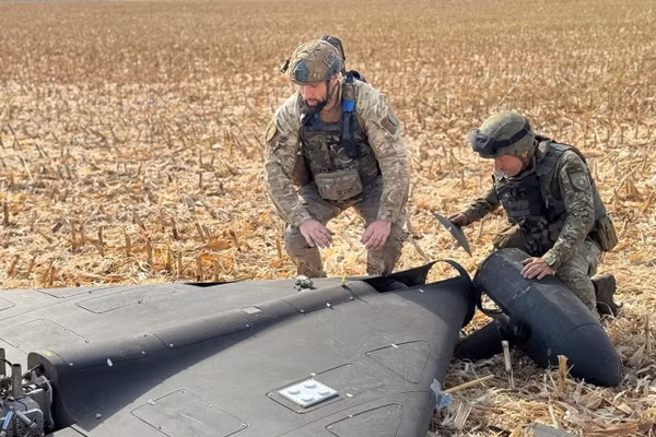 UAV cảm tử Geran-2 lần đầu tiên được phát hiện có hệ thống tự hủy