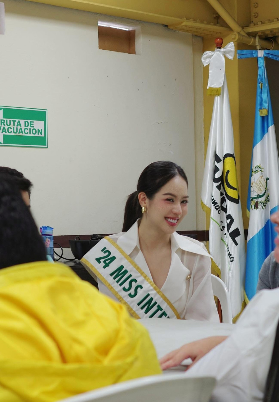 Hoa hậu Thanh Thủy – Miss International 2024 đã khởi động chuyến công du tại Guatemala với nhiều hoạt động ý nghĩa. 49bd08f0-6ea1-455b-867f-bc3dfe746446.jpg