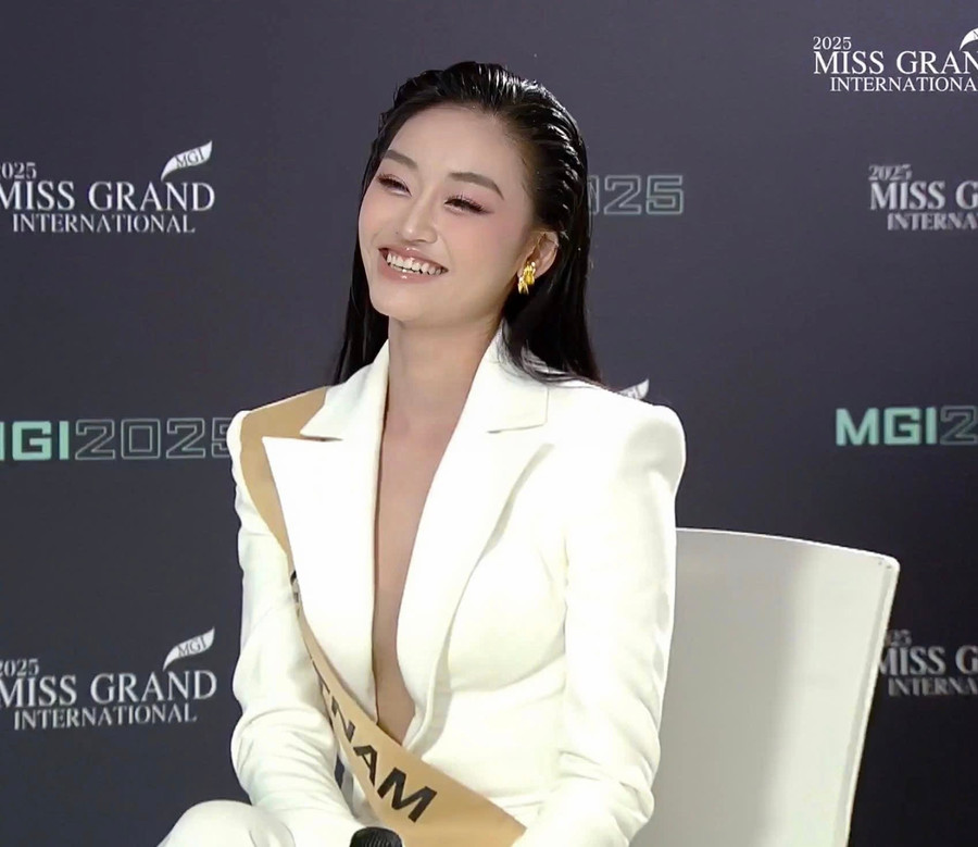 Hoa hậu Yến Nhi gây chú ý tại Miss Grand International 2025. yen-nhi-2.jpg