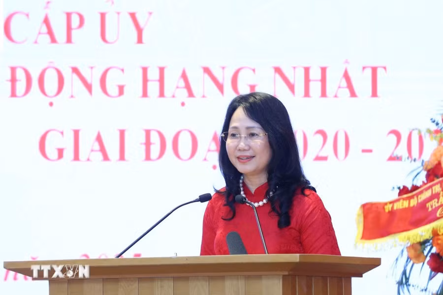 Bà Lâm Thị Phương Thanh. (Ảnh: Phương Hoa/TTXVN)