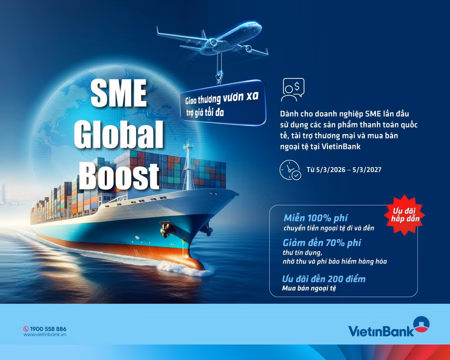 VietinBank tung ưu đãi lớn dành cho doanh nghiệp xuất nhập khẩu vừa và nhỏ