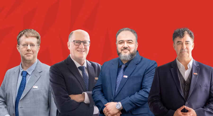 Bốn tân Trưởng khoa của Trường Đại học Anh Quốc Việt Nam (BUV).